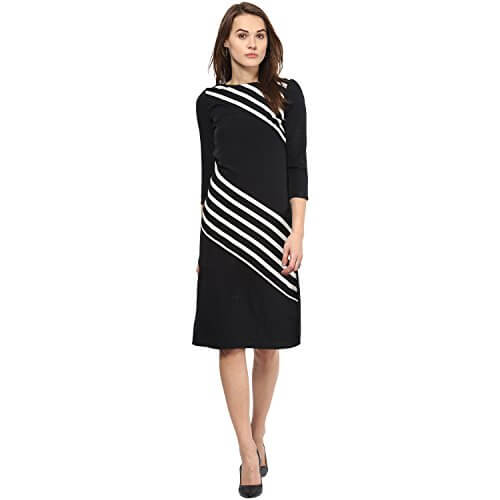 Harpa Women’s Shift Black Dress