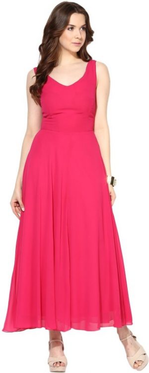Harpa Women's Maxi Pink Dress