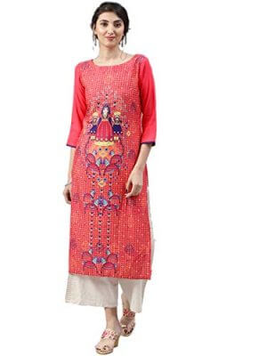 Ahika Vaamsi Crepe Digital Printed Kurti