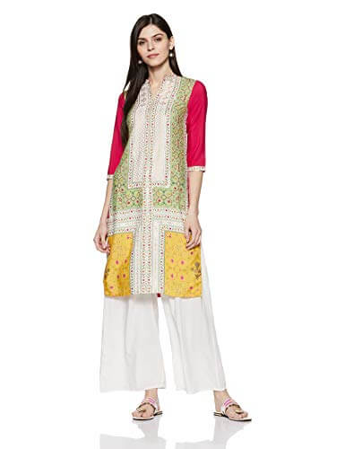 W For Women Straight Kurta