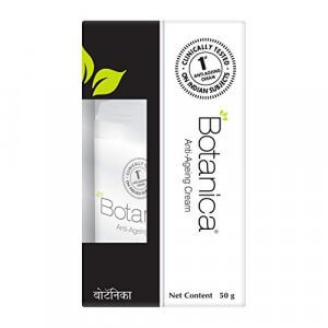 Botanica Anti Ageing cream, Controls wrinkles and fine lines, Non Comedogenic, 50 gm at Discount Price in India
