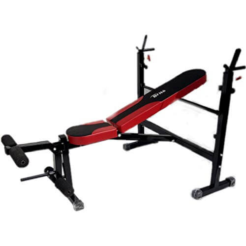Brite Fitness Decline Multi Adjustable Olympic Bench for Home Gym, Black at Cheap Price in India