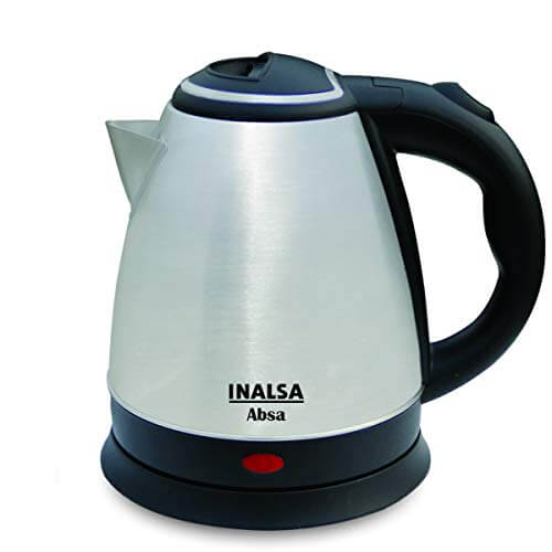 Inalsa Electric Kettle Absa with 1.5 Litre Capacity, (Black/Silver) at Discount Price in India