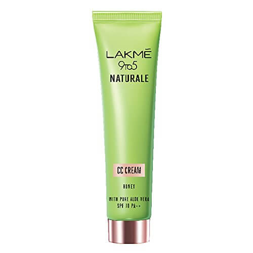 Lakmé 9 To 5 Naturale Cc Cream, Honey, With Pure Aloe Extract, Sp 30 Pa++, 30 g at Sale Price in India