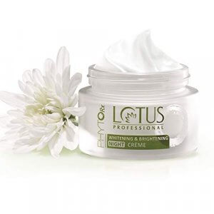 Lotus Professional Phyto Rx Whitening And Brightening Night Cream, 50g at Cheap Price in India