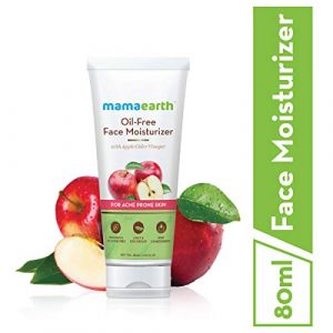 Mamaearth Oil-Free Moisturizer For Face With Apple Cider Vinegar For Acne Prone Skin, 80 ml at Discount Price in India