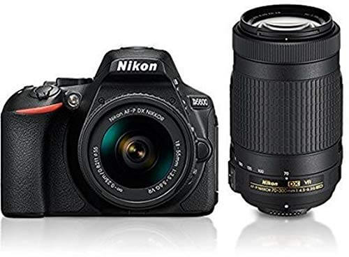 Nikon D5600 with AF-P 18-55 mm + AF-P 70-300 mm VR Kit at Sale Price in India