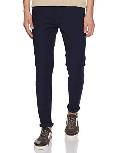 Pepe Jeans Men’s Slim Fit Jeans (PM205010S54_Navy_34) at Sale Price in India