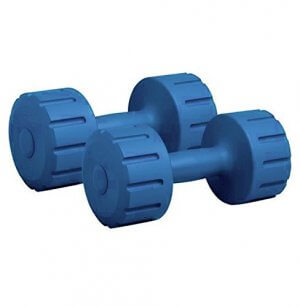 Protoner Pair of 5kg Each PVC Dumbbells Set at Discount Price in India