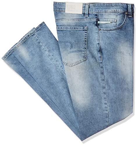 Spykar Men’s Casual Slim Jeans (RI-01AH- RI-01AH-10_38) at Sale Price in India