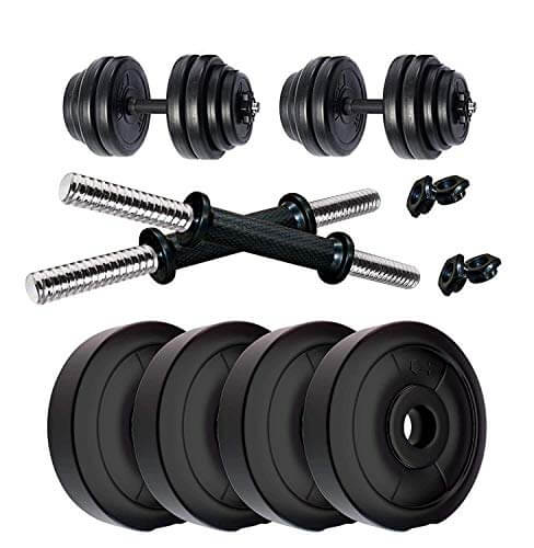 1Pair Weight Dumbbell Set Fitness GYM Barbell Plates Home Gym Strength Training 
