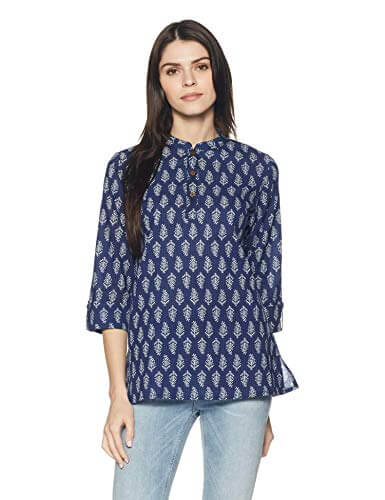 Amazon Brand – Myx Women’s Cotton Straight Kurti at Discount Price in India