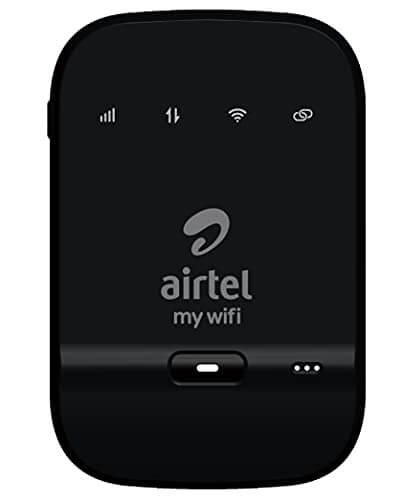 Airtel AMF-311WW Data Card (Black), 4g Hotspot Support with 2300 Mah Battery at Cheap Price in India