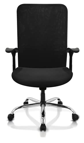 APEX Chairs MARCOZY Metal Star Base Very Sturdy Medium Back Office Chair (Fulcrum) at Cheap Price in India