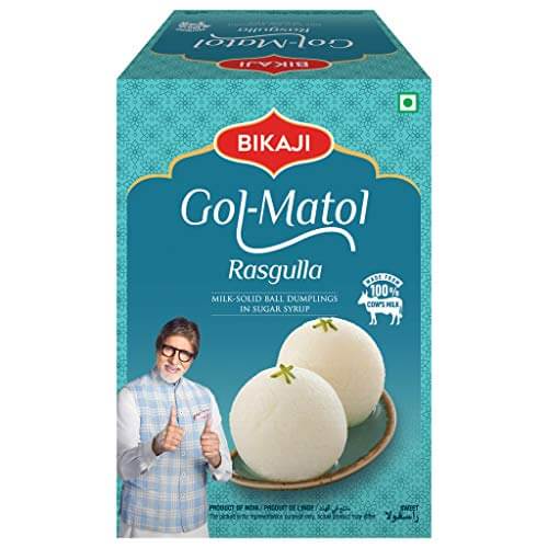 Bikaji Rasgulla (GOL-Matol) 1.25kg at Discount Price in India