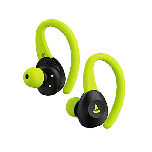 boAt Airdopes 421v2 True Wireless Earbuds with Beast™ Mode, Upto 42 Hours Playback, ASAP™ Charge, Magnetic Earhooks, IWP Technology and IPX6(Active Black) at Discount Price in India