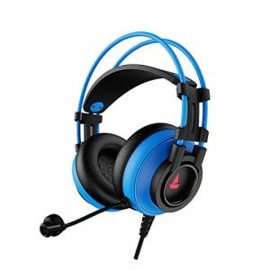 boAt Immortal IM-200 7.1 Channel Wired USB Gaming Headphone with RGB Breathing LEDs & 50mm Drivers (Furious Blue) at Discount Price in India
