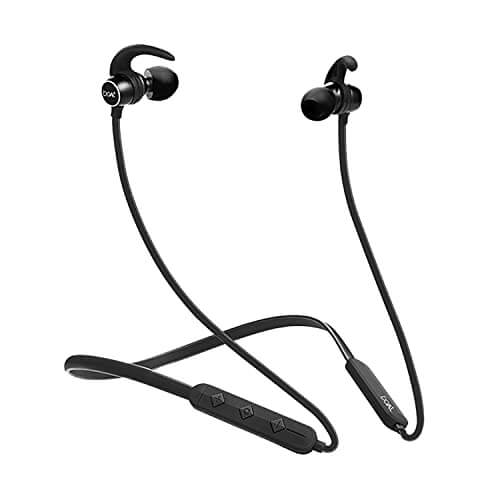 boAt Rockerz 255 in-Ear Earphones with 8 Hours Battery, IPX5, Bluetooth V5.0 and Voice Assistant(Active Black) at Sale Price in India