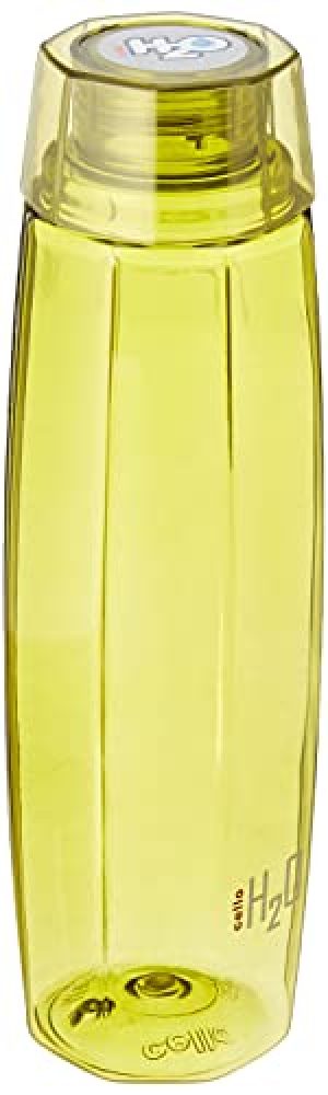 Cello Octa Premium Edition Safe Plastic Water Bottle, 1 Litre, Set of 4, Green at Cheap Price in India