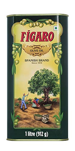 Figaro Olive Oil Tin, 1L at Discount Price in India