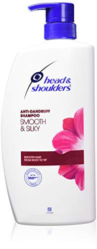 Head & Shoulders Smooth and Silky Anti Dandruff Shampoo, 1L at Discount Price in India