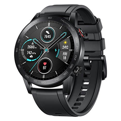 HONOR Magic Watch 2 (46mm, Charcoal Black) 14-Days Battery, SpO2, BT Calling & Music Playback, 100 Workout Modes, AMOLED Touch Screen, Personalized Watch Faces, Sleep & HR Monitor, Smart Companion at Sale Price in India