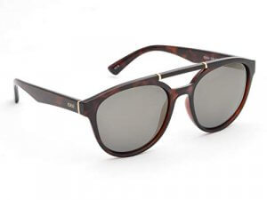 IDEE Mirrored Round Men's Sunglasses - (IDS2424C5PSG|55|Gold Mirror-Smoke Color Lens) at Sale Price in India