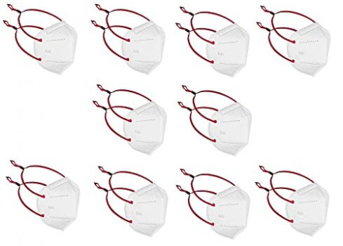 KALYANAM Certified Reusable Respirator (White, N95, Pack of 5) for Unisex at Sale Price in India