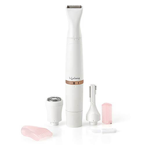 Lifelong LLPCW30 Rechargeable Eyebrow, Underarms and Bikini Trimmer (White) – 1 hour Runtime (1Year warranty) at Cheap Price in India