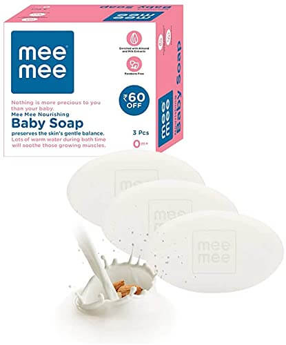 Mee Mee Nourishing Baby Wellness Soap – Pack of 3 at Sale Price in India