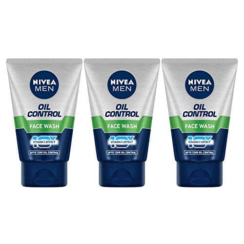 Nivea Oil Control Face Wash, 100ml (Pack of 3) at Sale Price in India