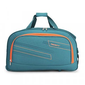 Priority ARC 56 cms Aqua Blue 2 Wheel Duffle Travel Luggage at Cheap Price in India
