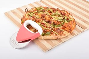 Ritu Stainless Steel Pizza Cutter,Sandwich/Burger/Slicer/Multipurpose Kitchen Cutter for Home, Kitchen, Restaurant roll Cutting Wheel Across,Easy to Clean,Wheel Pizza Cutter for Kitchen., color may vary (J-285) at Discount Price in India
