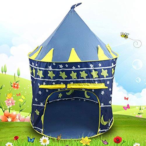 Sasimo Hut Type Kids Toys Jumbo Size Play Tent House for Boys and Girls (Baby Toys) (Navyblue) at Discount Price in India