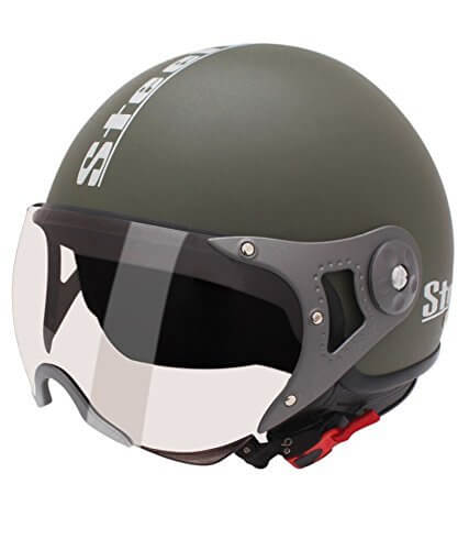 SB-27 MATT Battle Green with Plain Visor,600mm at Discount Price in India