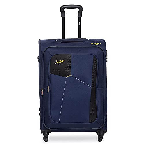Skybags Rubik Polyester 68 Cms Blue Softsided Check-in Luggage (STRUW68EBLU) at Discount Price in India