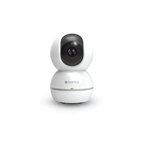 Smitch Wi-Fi Smart Security Camera| Pan & Tilt | Alexa & Google Enabled | 1080P | 2-Way Communication | Motion Detection | Upto 8M Night Vision | Upto 64 GB SD Card Support | Cloud Storage at Cheap Price in India