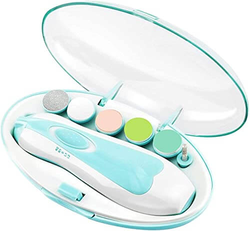SUPER TOY Baby Nail File Grinder Set Safe Nail Trimmer Manicure Tools Kit for Kids at Sale Price in India