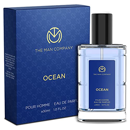 The Man Company Ocean Perfume for Men | Premium Luxury Long lasting Fragrance Spray | Eau De Perfume -30ml at Discount Price in India