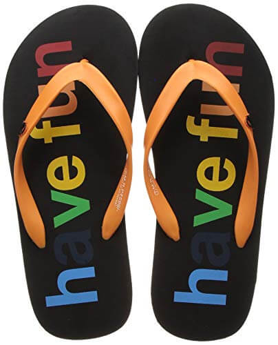 United Colors of Benetton Men’s Black Slipper-10 UK (21P8CFFPM821I) at Cheap Price in India