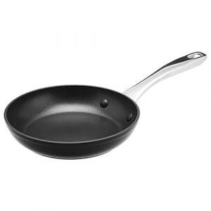 Amazon Brand - Solimo Aluminium Frypan, 20 cm, Brown at Sale Price in India