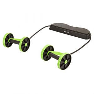 AmazonBasics Abdominal and Core Exercise Roller Wheel with Knee Pad at Sale Price in India