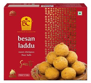 Bhikharam Chandmal Besan Laddu 425g (425g Pack of 1) at Sale Price in India
