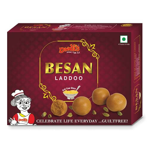 Daadi’s Besan Laddoo Pure Ghee 200g (Pack of 2) at Sale Price in India