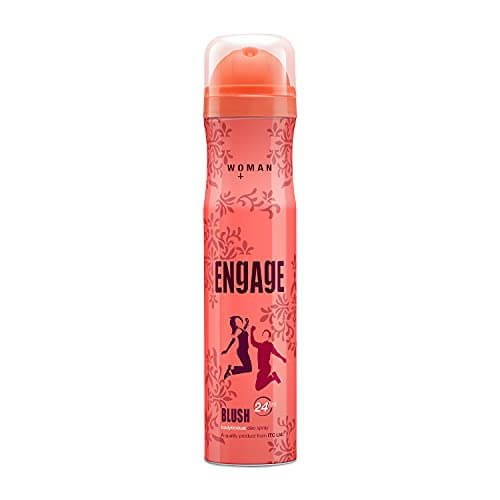 Engage Blush Deodorant For Women, Fruity and Floral, Skin Friendly, 150 ml at Discount Price in India