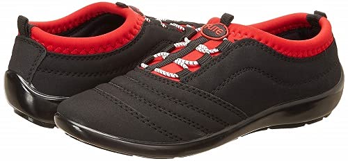 Flite PU Women Black/red Ballet Flats-6 UK (39 1/3 EU) (PUB015L_BKRD0006) at Cheap Price in India