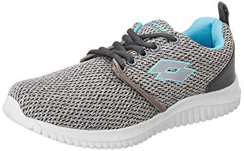 Lotto Women’s Alyssa Grey/Blk/Teal Sneakers-4 UK (8.90718E+12) at Cheap Price in India