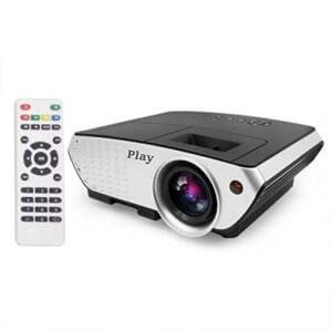 Play™ Projector WiFi Miracast 3D Full HD LED Projector 3000Lumens TV Home Theater LCD Video VGA Beamer with 1 Year Warranty at Cheap Price in India
