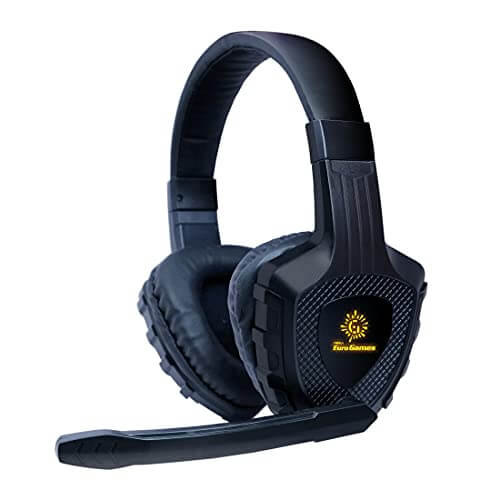 RPM Euro Games Wired Over The Ear Headphone with Mic (Black) at Cheap Price in India