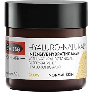 Swisse Skincare Hyaluro-Natural Intensive Hydrating Mask for Supple, Plump and Glowy Complexion - 50 g (Normal Skin) at Discount Price in India